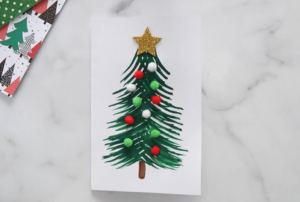 Fork-Printed Christmas Tree
